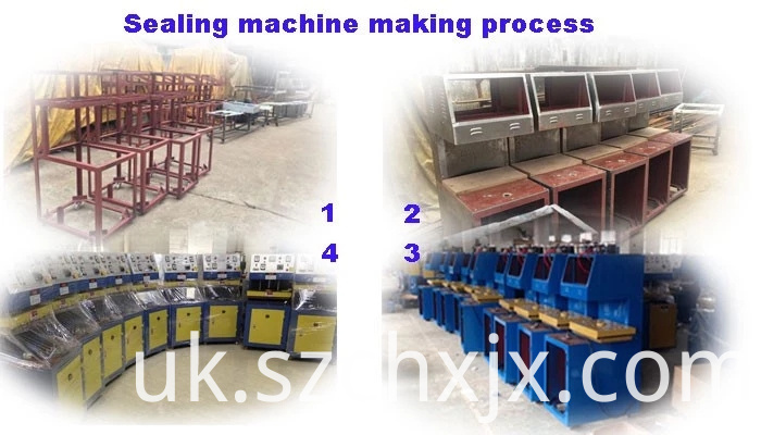 Процес виготовлення блістерної герметизації Blister sealing machine making process
